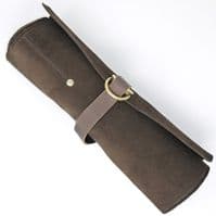 Six Magpies Leather Tool Roll - A great way to store your carving tools